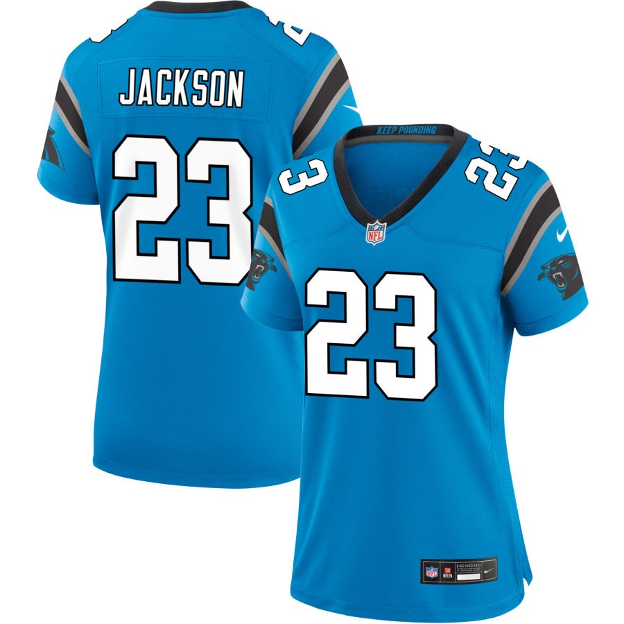 Dane Jackson Women's Nike Blue Carolina Panthers Alternate Custom Game Jersey