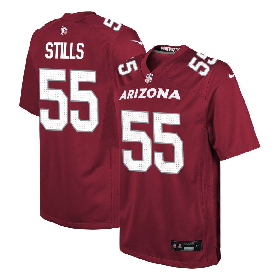 Dante Stills Youth Nike Cardinal Arizona Cardinals Custom Game Jersey