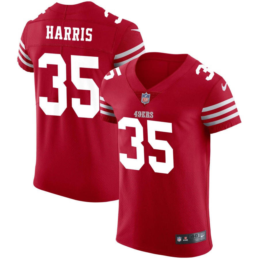 Erik Harris Men's Nike Scarlet San Francisco 49ers Vapor Elite Custom Jersey