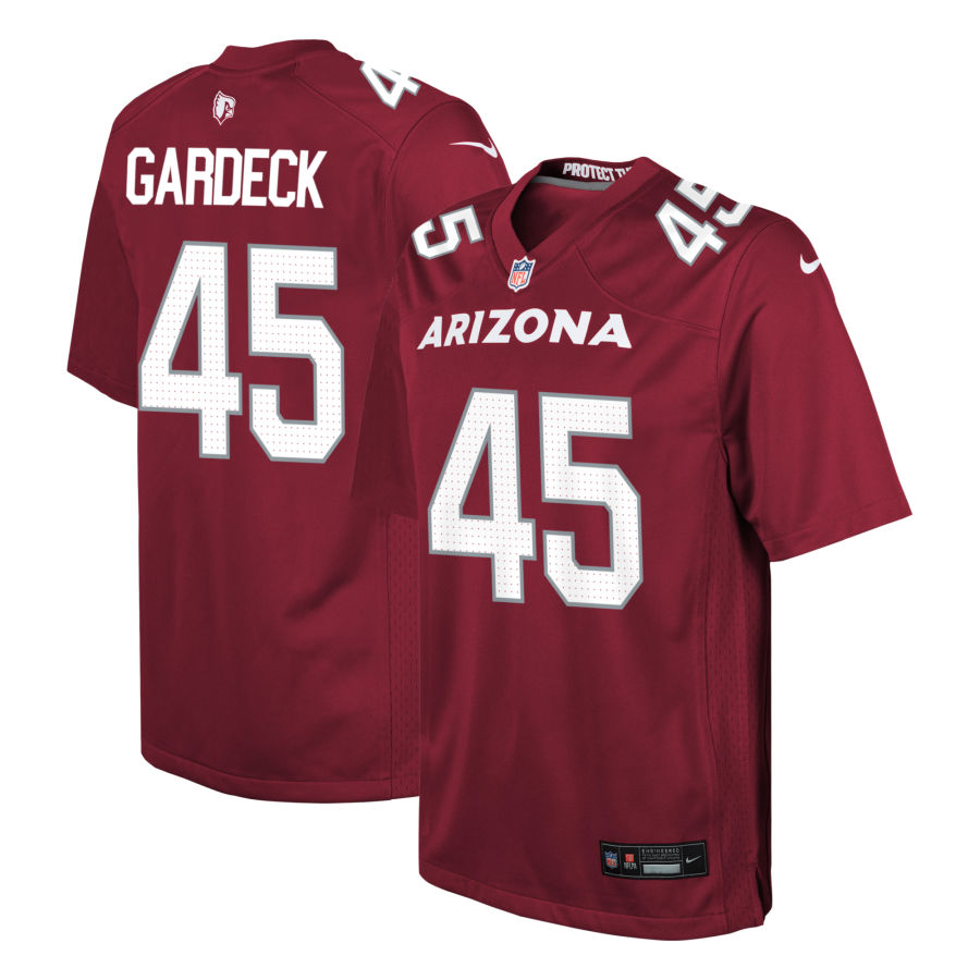 Dennis Gardeck Youth Nike Cardinal Arizona Cardinals Custom Game Jersey