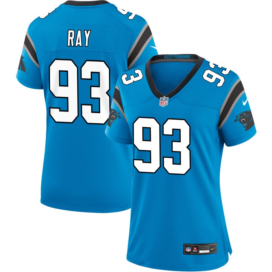LaBryan Ray Women's Nike Blue Carolina Panthers Alternate Custom Game Jersey