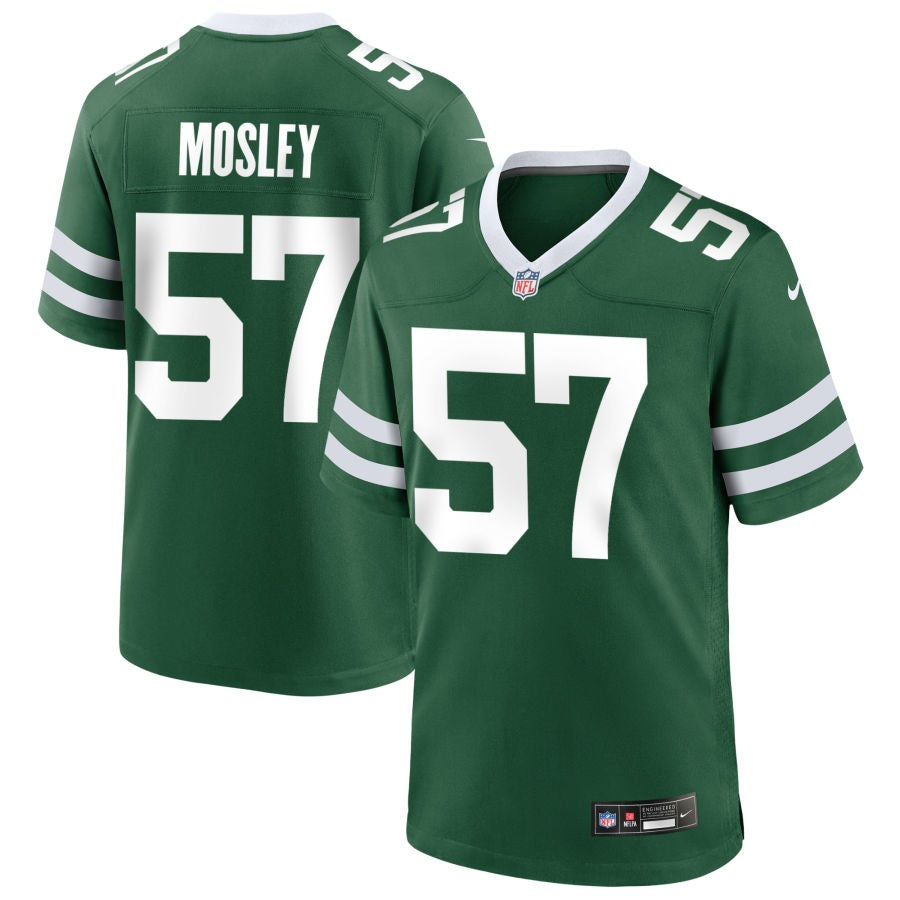 C.J. Mosley Men's Nike Legacy Green New York Jets Custom Game Jersey