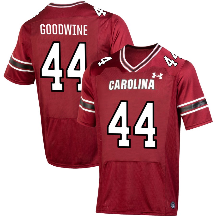 Monkell Goodwine Men's Under Armour Garnet South Carolina Gamecocks NIL Pick-A-Player Replica Football Jersey