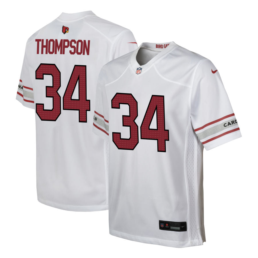 Jalen Thompson Youth Nike White Arizona Cardinals Custom Game Jersey