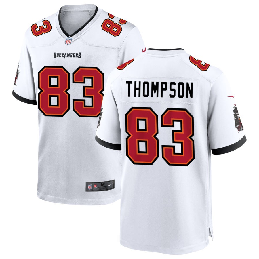 Cody Thompson Men's Nike Tampa Bay Buccaneers White Custom Game Jersey