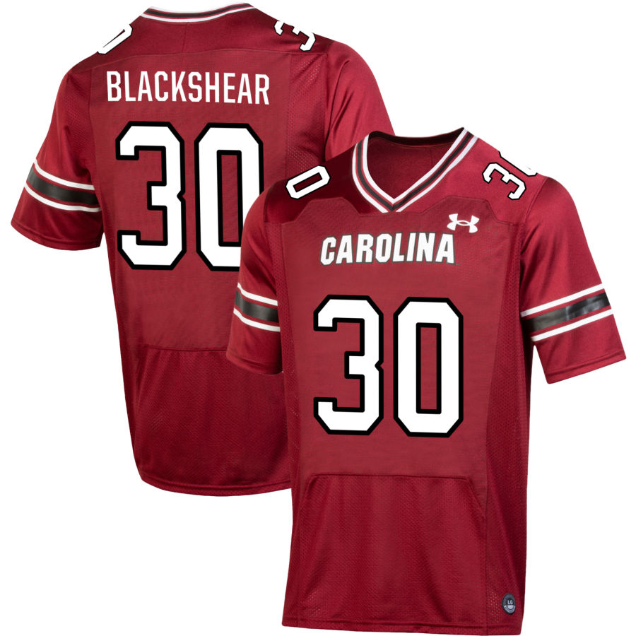 Jace Blackshear Men's Under Armour Garnet South Carolina Gamecocks NIL Pick-A-Player Replica Football Jersey