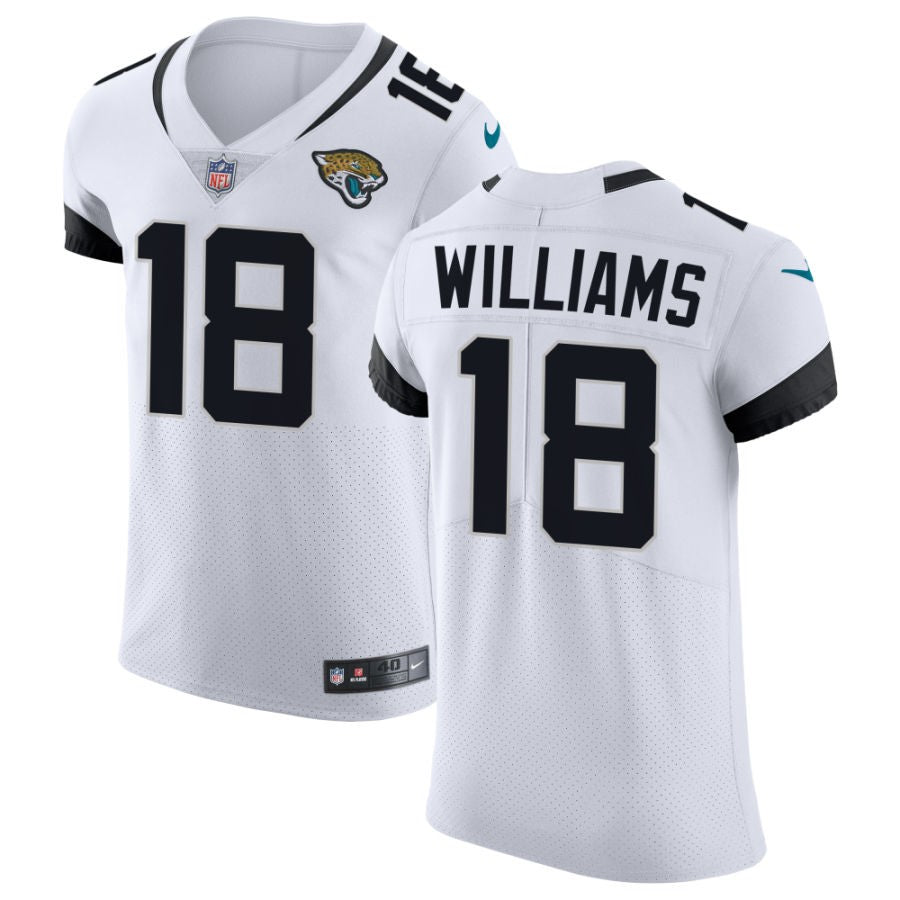 Seth Williams Men's Nike White Jacksonville Jaguars Vapor Untouchable Elite Custom Jersey