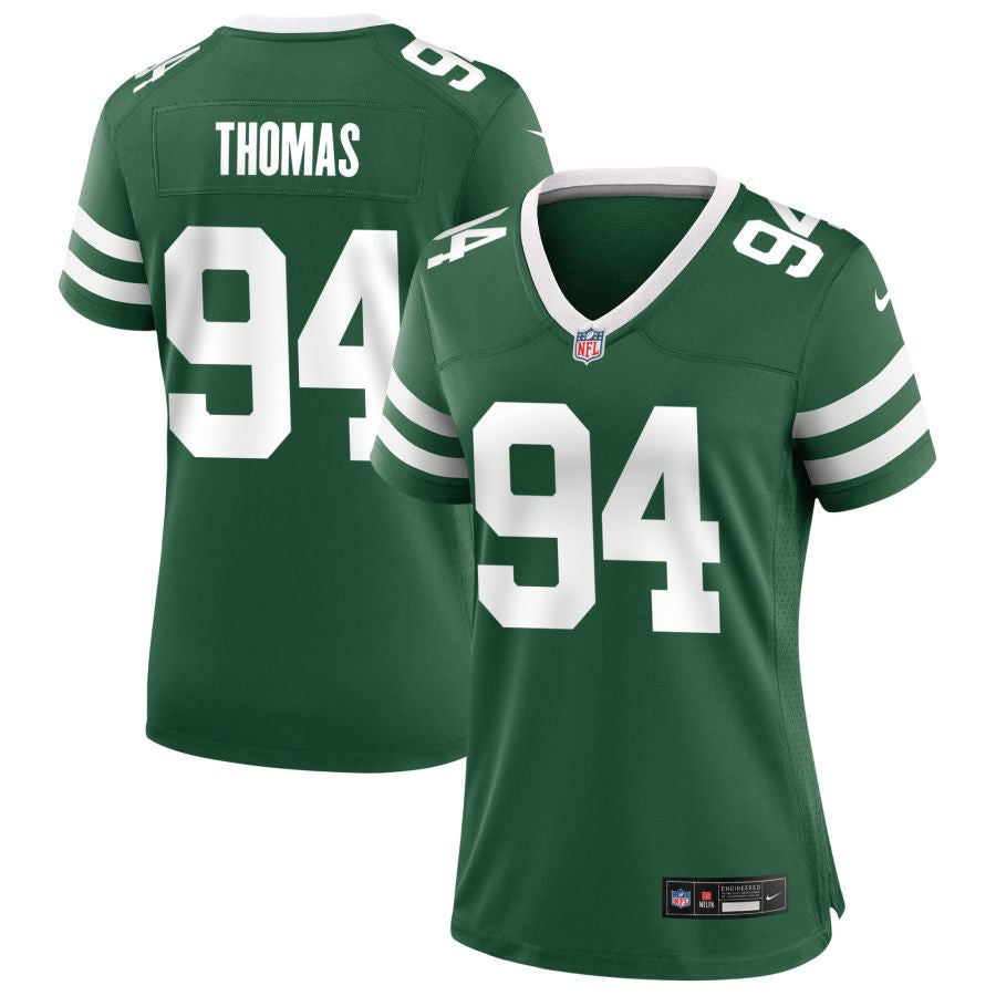 Solomon Thomas Women's Nike Legacy Green New York Jets Custom Game Jersey