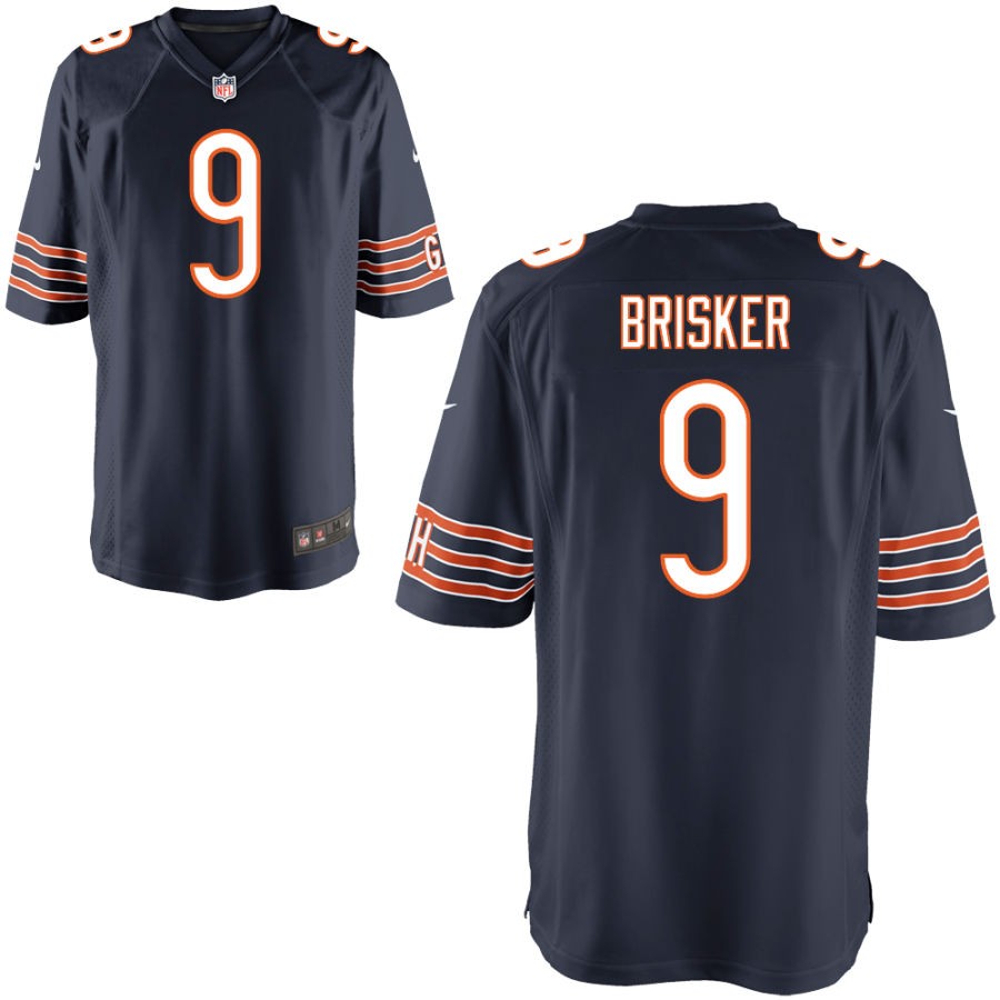 Jaquan Brisker Youth Nike Navy Chicago Bears Custom Game Jersey