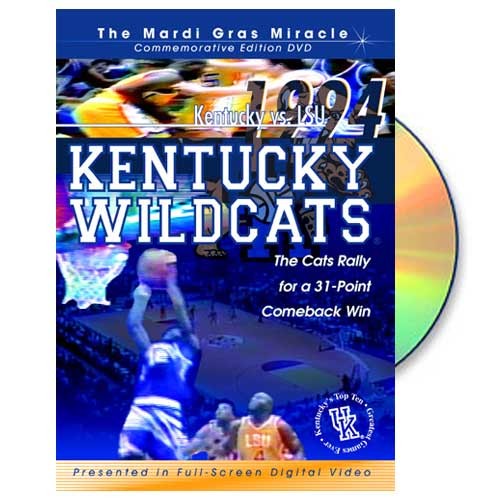 Kentucky Wildcats The Mardi Gras Miracle DVD