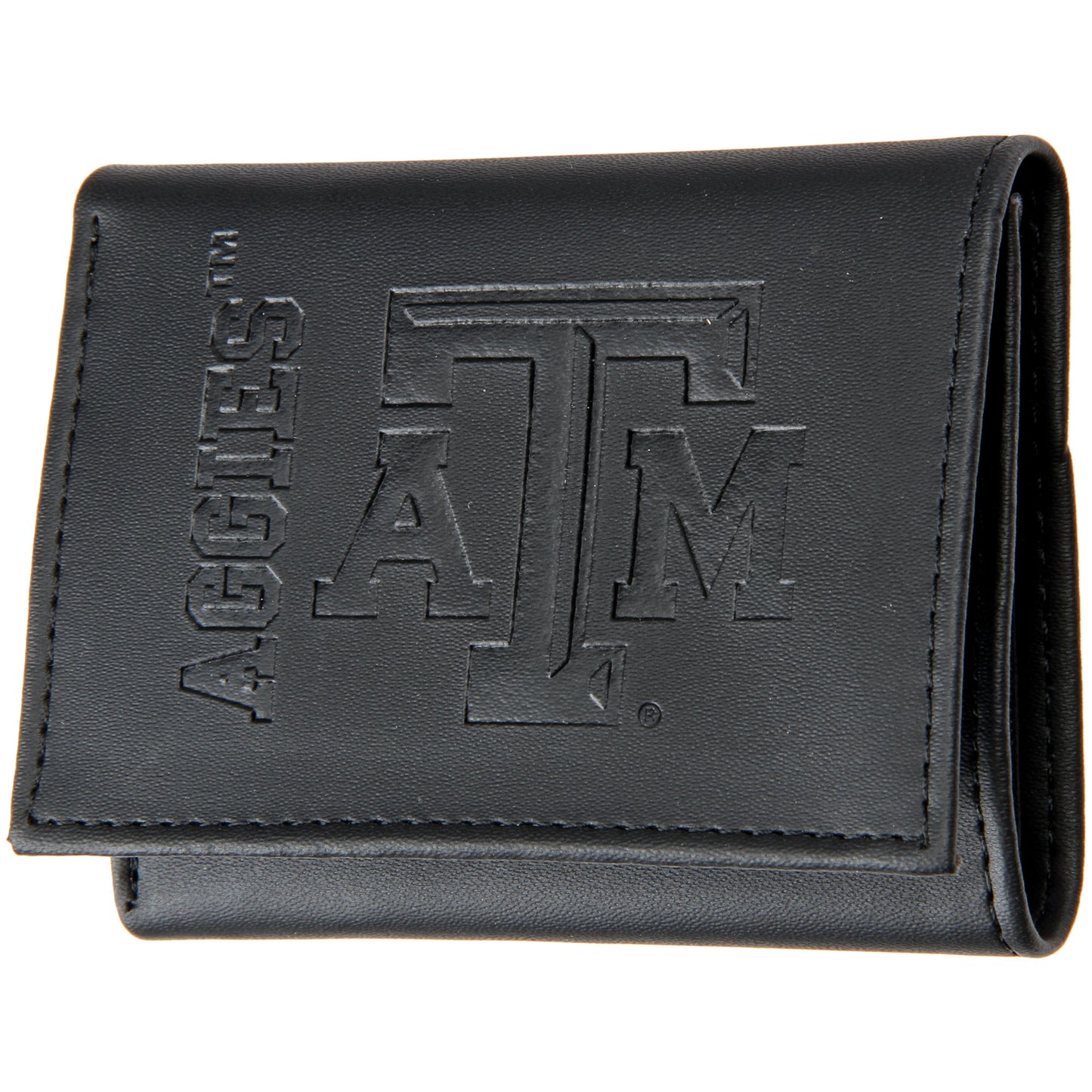 Men's Black Texas A&M Aggies Hybrid Tri-Fold Wallet