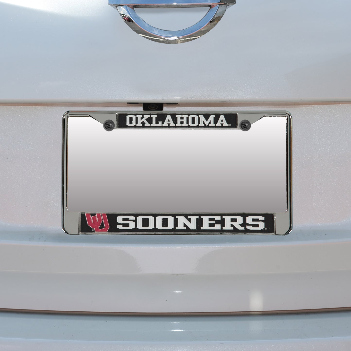 Oklahoma Sooners Small Over Large Mega License Plate Frame
