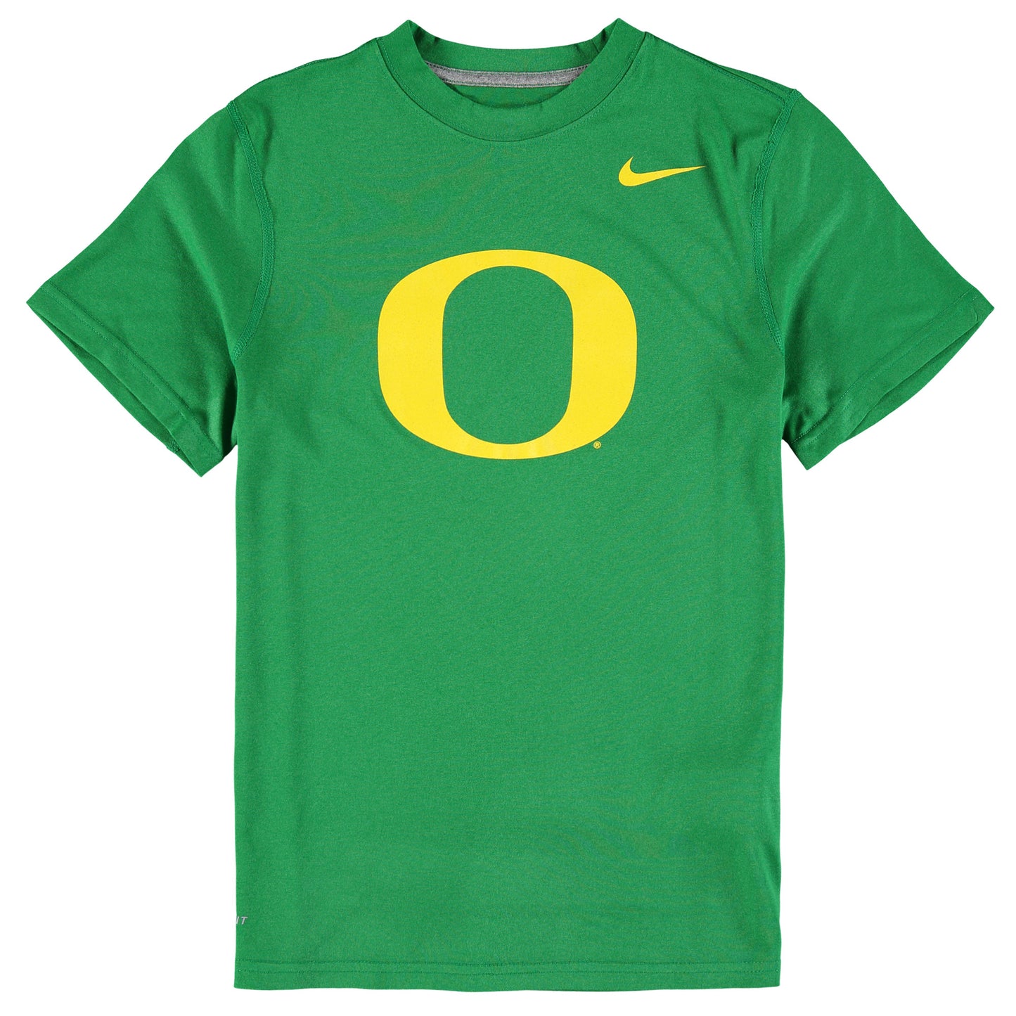 Youth Nike Oregon Ducks Green Logo Legend Performance T-Shirt