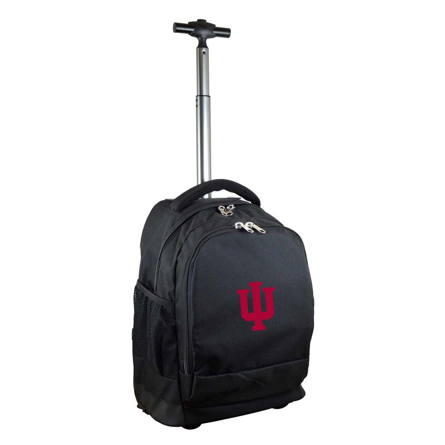 Black Indiana Hoosiers 19'' Premium Wheeled Backpack