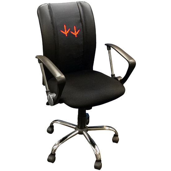 DreamSeat Virginia Tech Hokies Feet Curve Office Chair