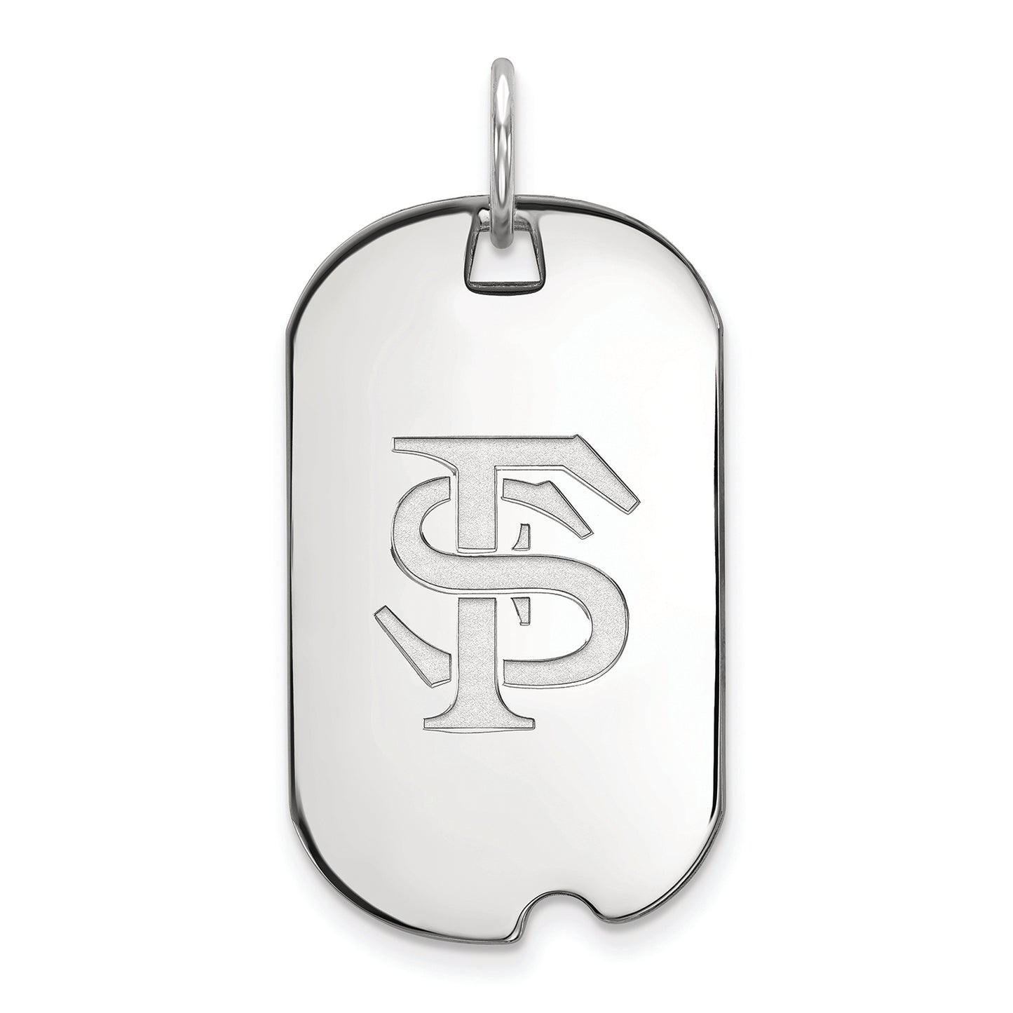 Women's Florida State Seminoles Sterling Silver Small Dog Tag