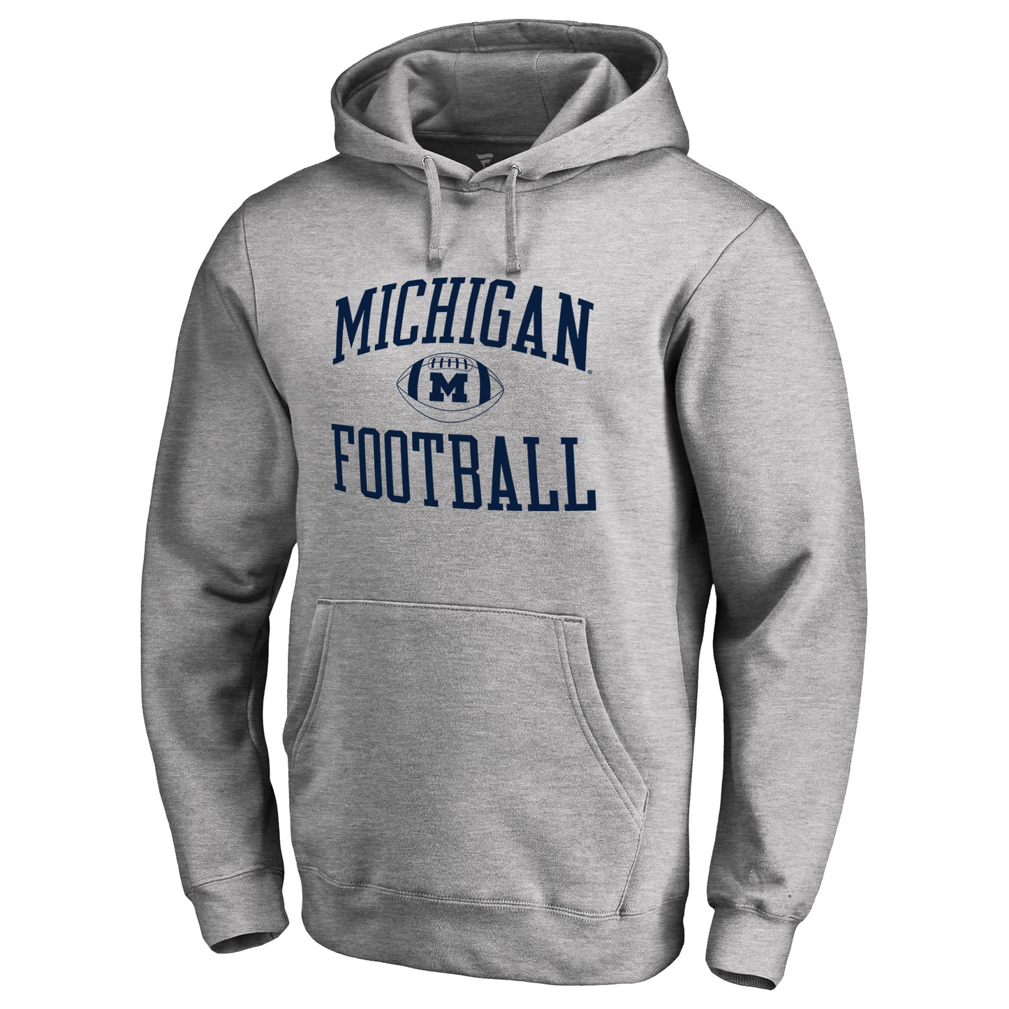 Men's Heather Gray Michigan Wolverines First Sprint Pullover Hoodie