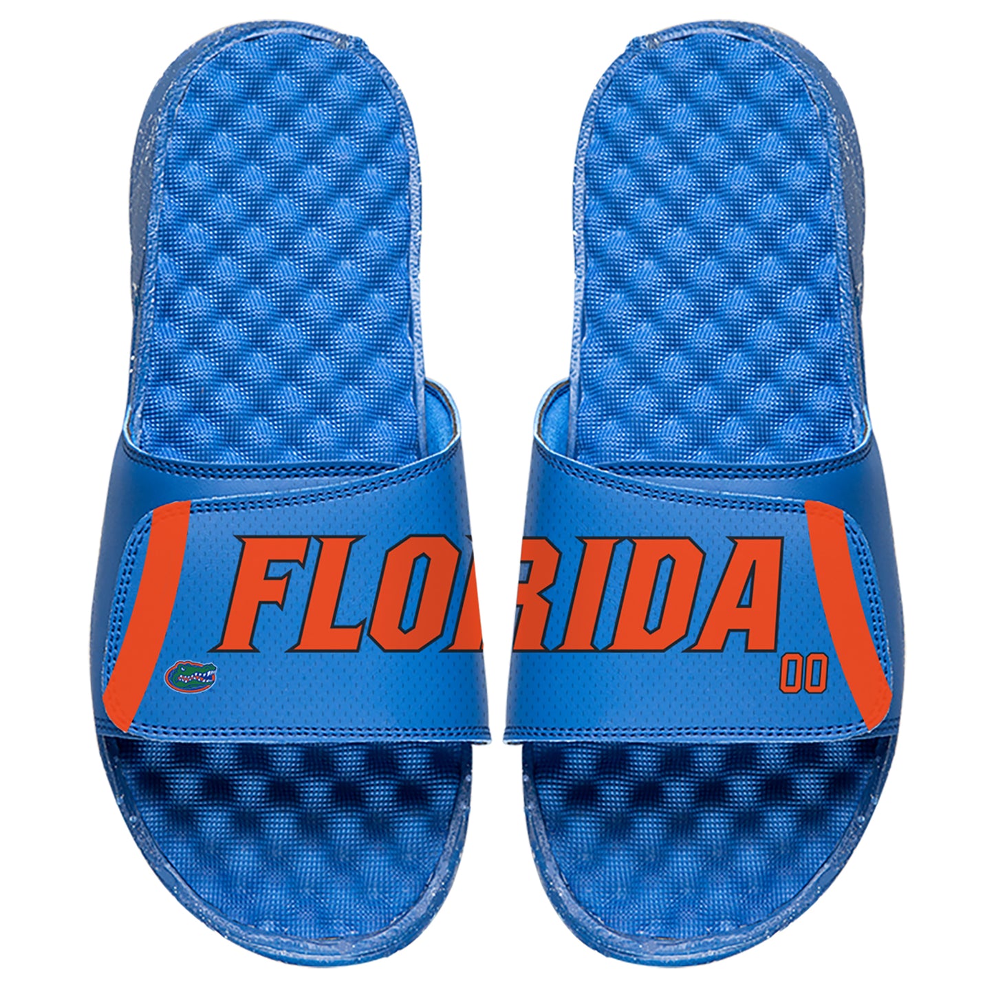 Men's ISlide Royal Florida Gators Jersey Split Slide Sandals
