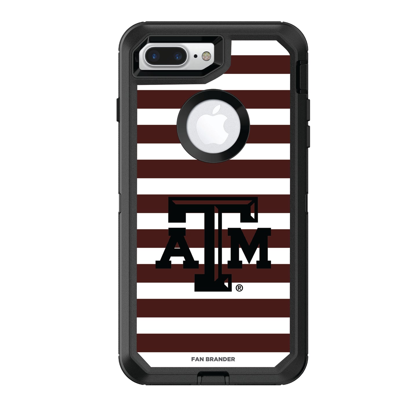 OtterBox Texas A&M Aggies iPhone 8+/7+ Striped Defender Case