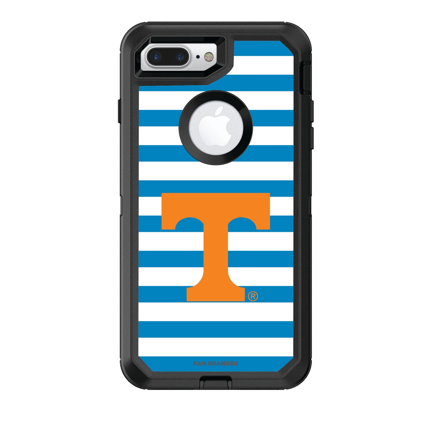 OtterBox Tennessee Volunteers iPhone 8+/7+ Striped Defender Case