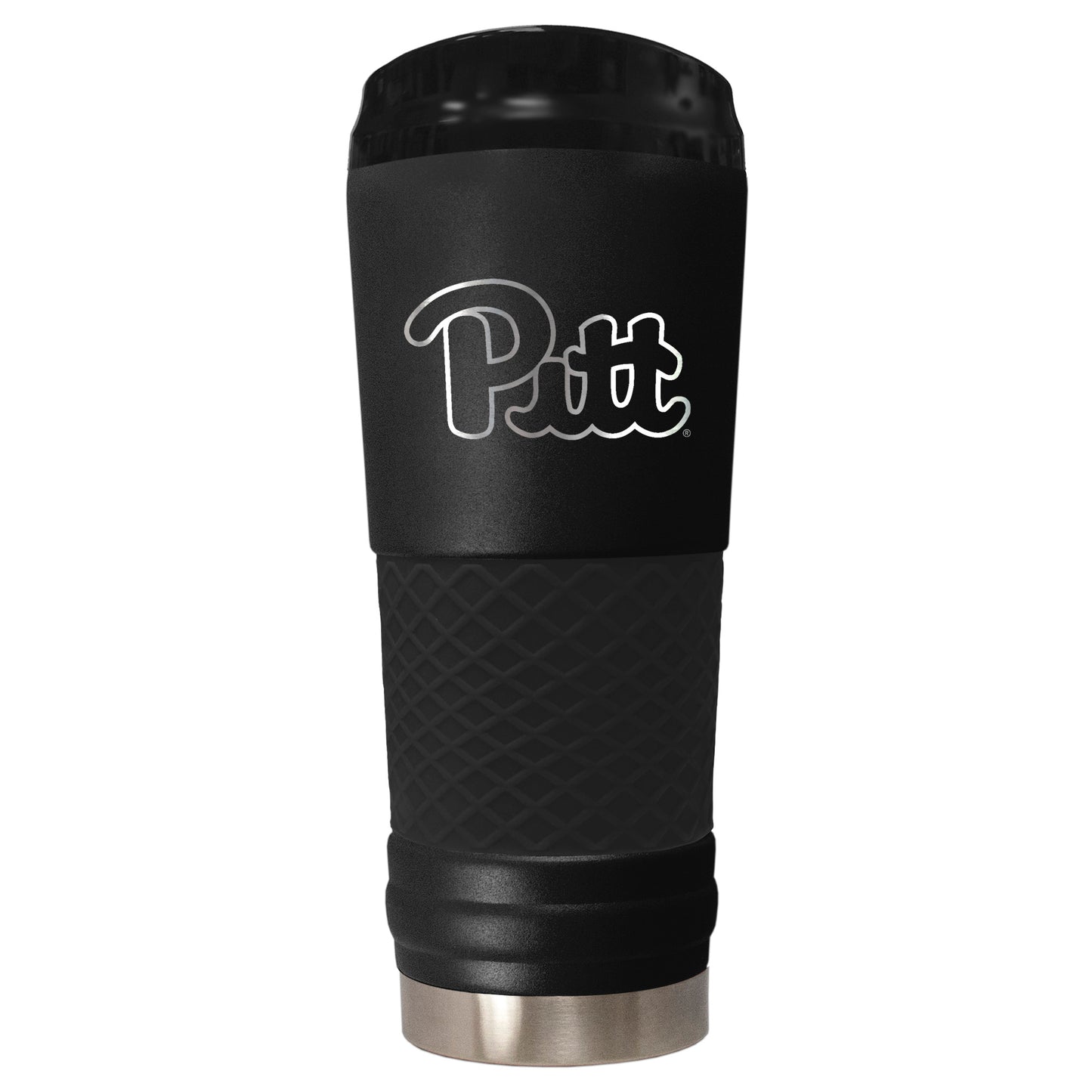 Black Pitt Panthers Stealth Matte 24oz Tumbler