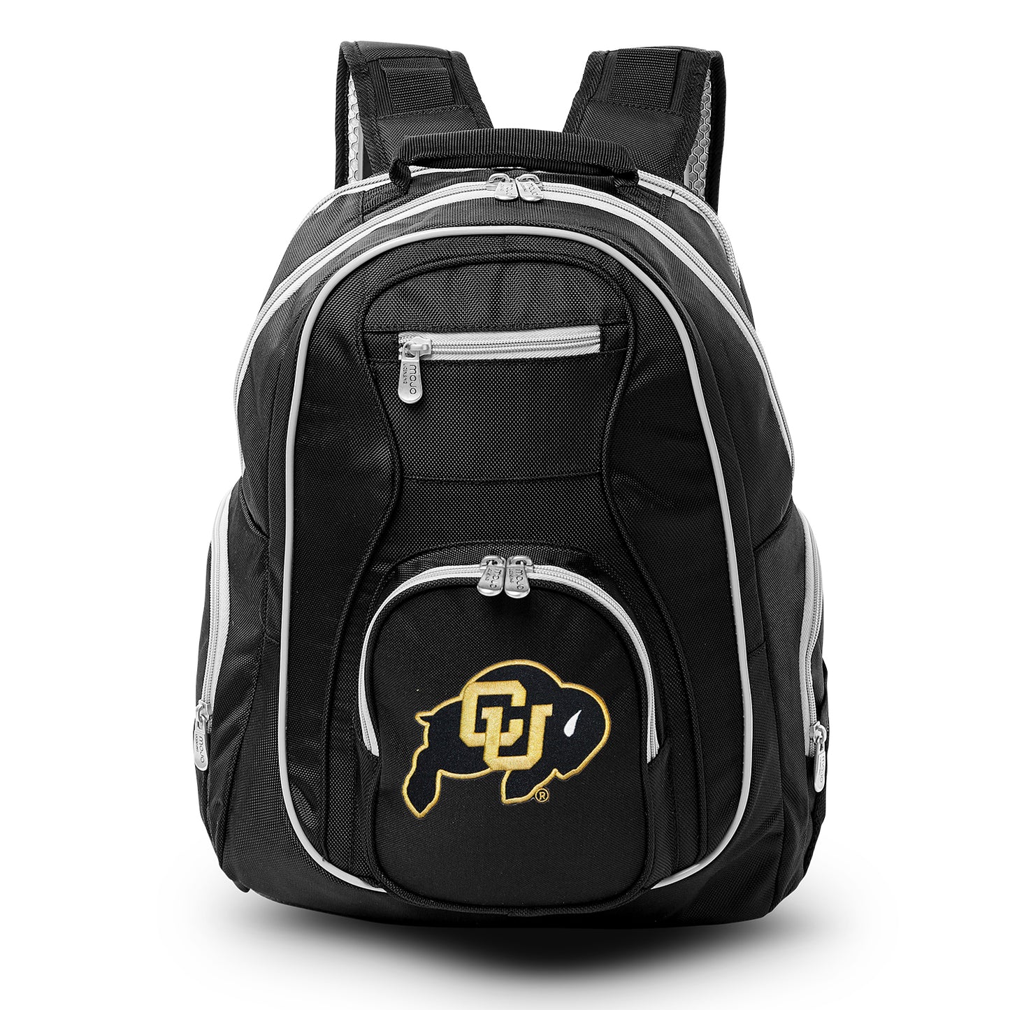 MOJO Black Colorado Buffaloes Trim Color Laptop Backpack