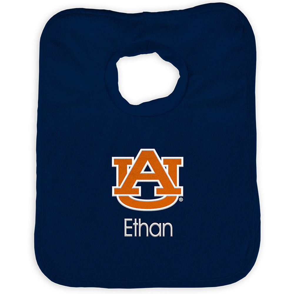 Navy Chad & Jake Auburn Tigers NCAA Personalized Bib