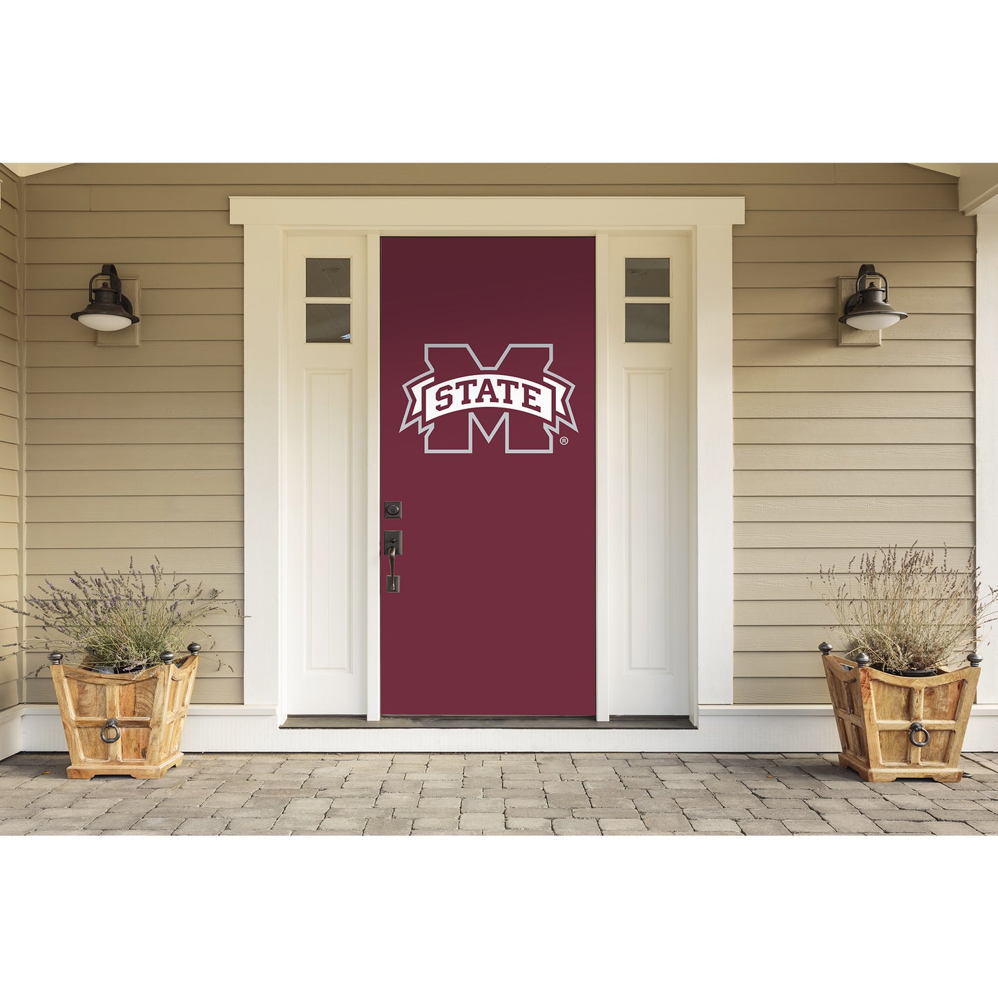 Mississippi State Bulldogs 36" x 80" Front Door Decor