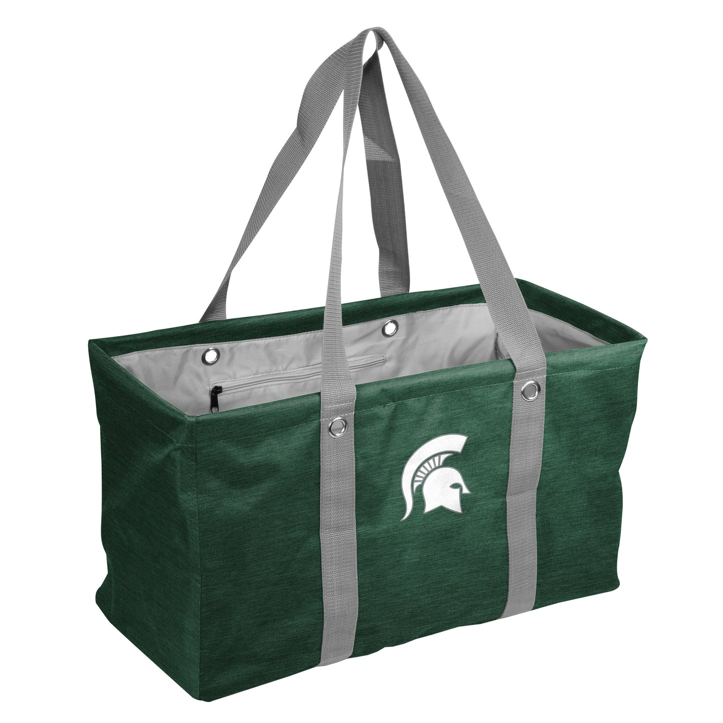 Michigan State Spartans Crosshatch Picnic Caddy Tote Bag