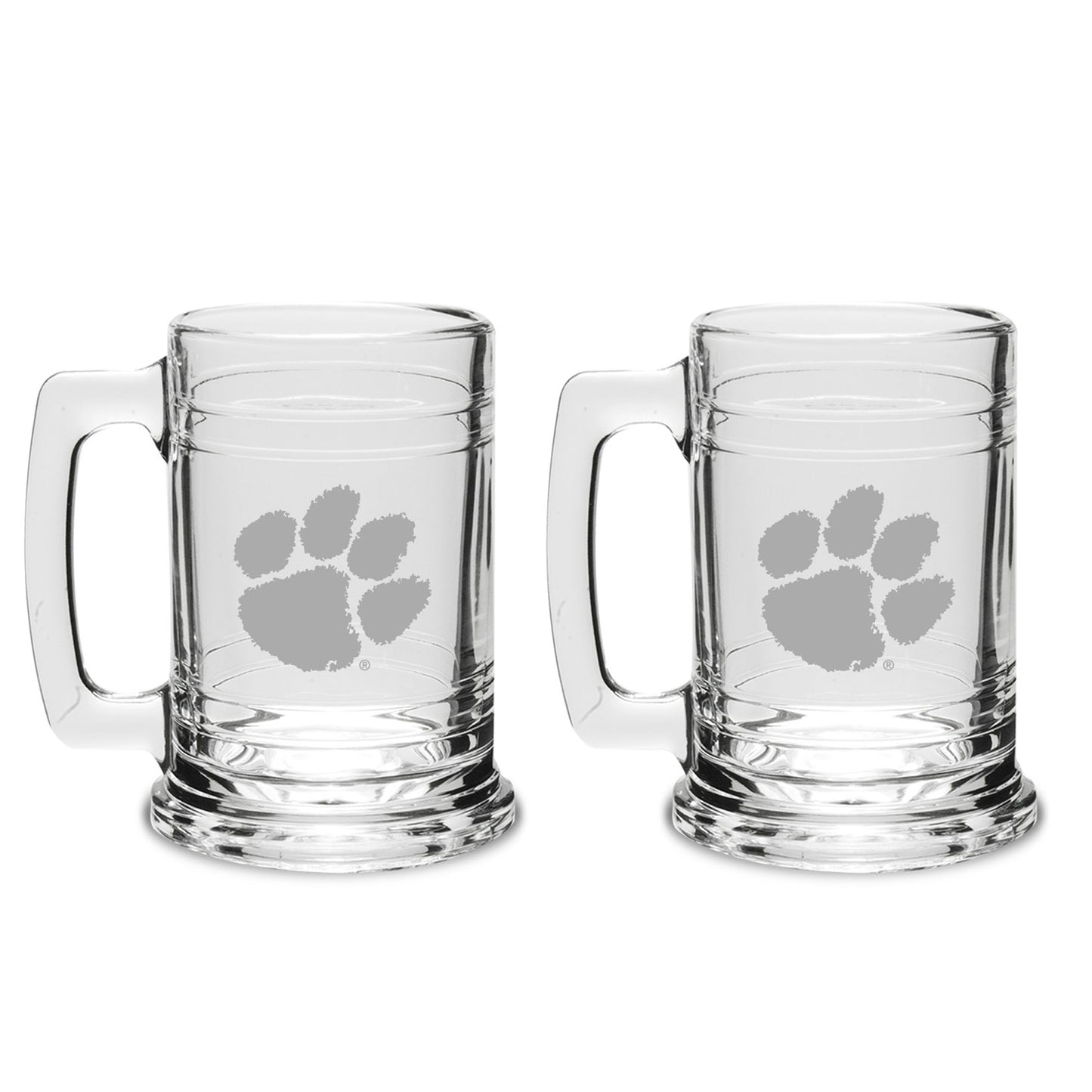 Clemson Tigers 2-Piece 15oz. Colonial Tankard Set