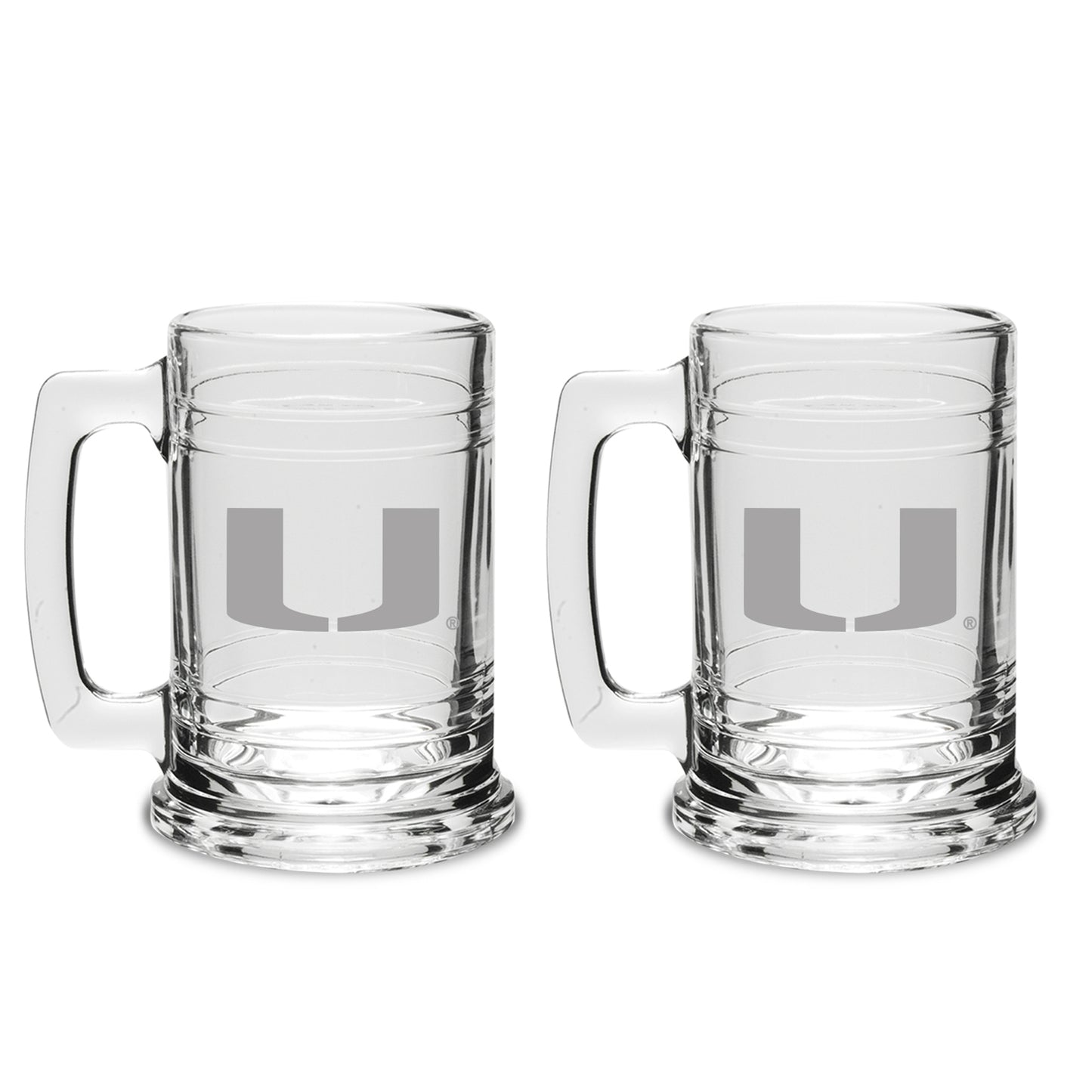 Miami Hurricanes 2-Piece 15oz. Colonial Tankard Set