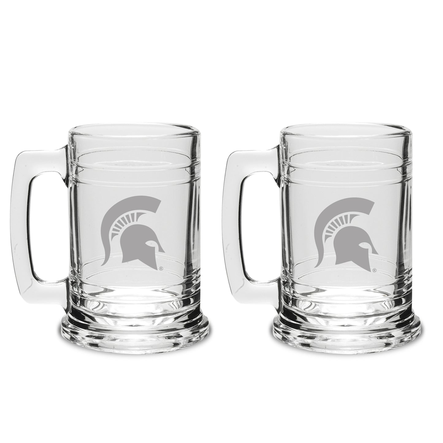 Michigan State Spartans 2-Piece 15oz. Colonial Tankard Set