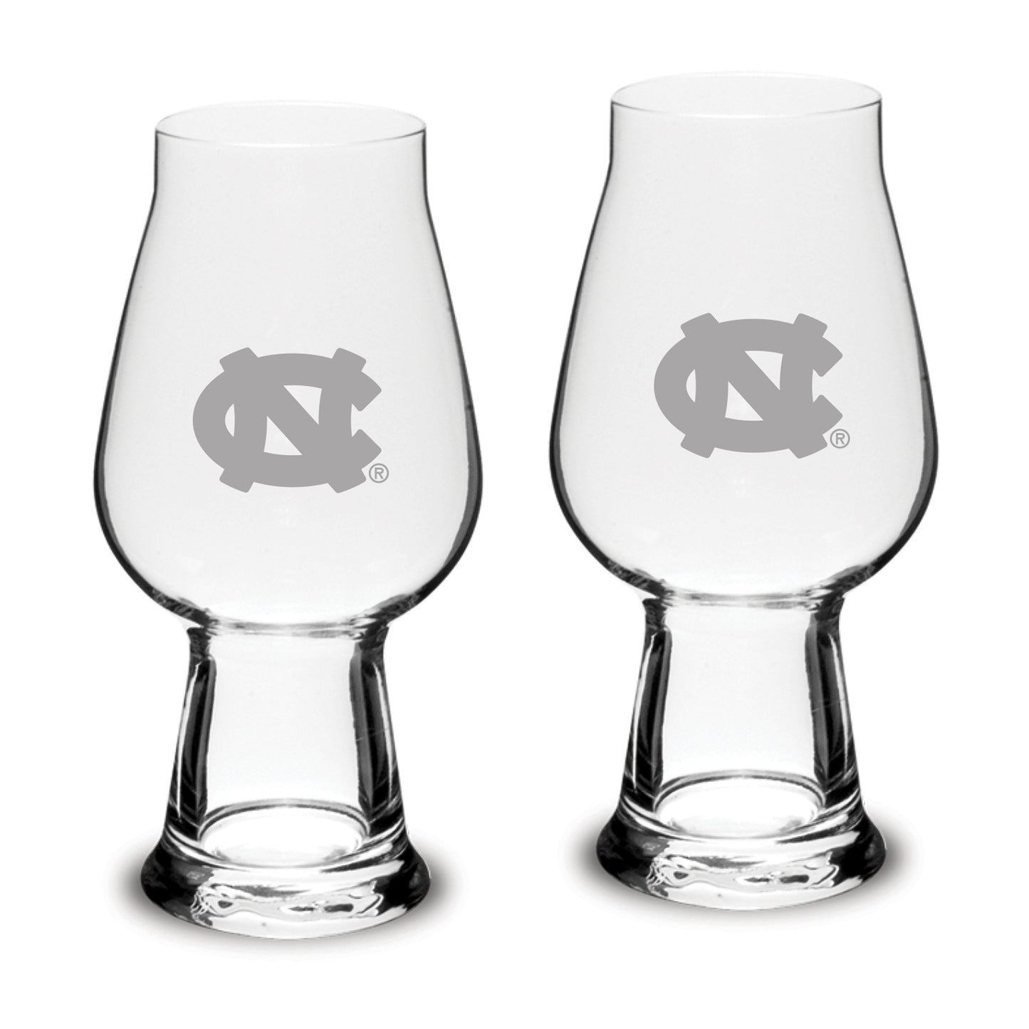 North Carolina Tar Heels 2-Piece 18.25oz. Luigi Bormioli IPA Glasses Set