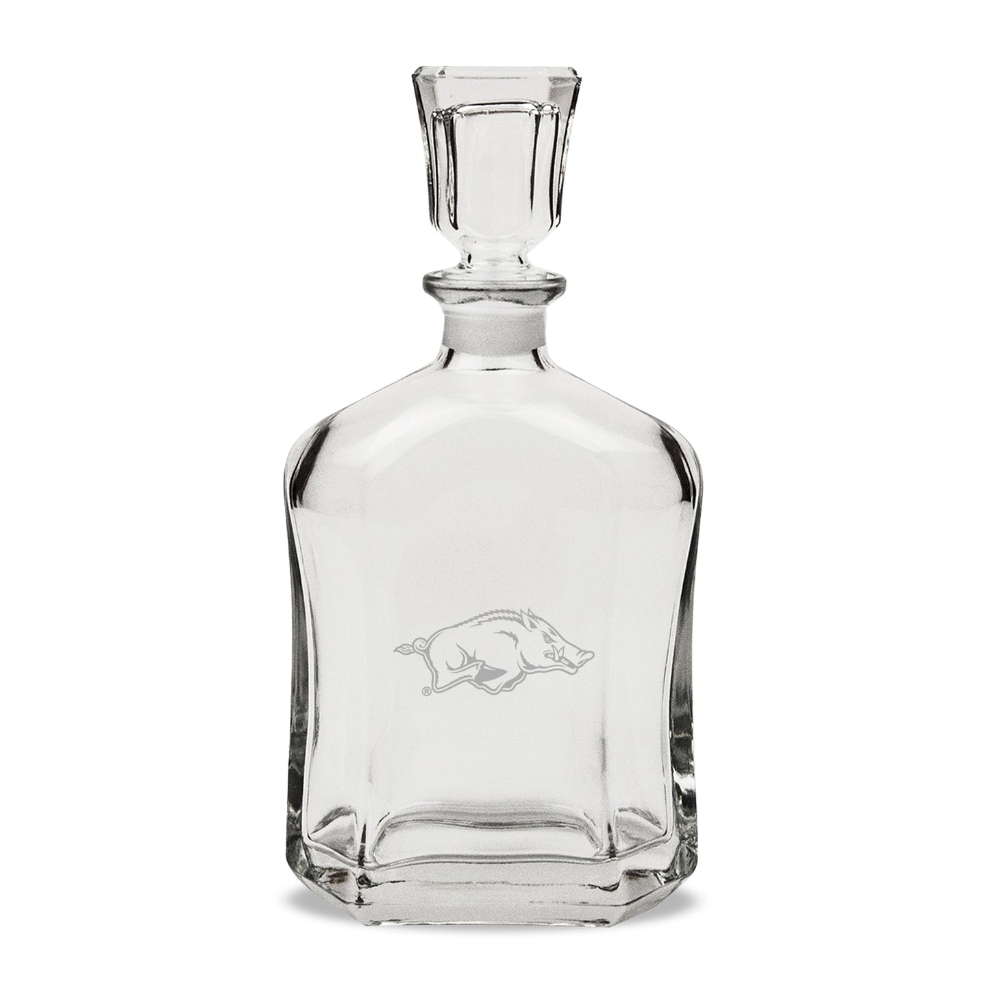 Arkansas Razorbacks 23.75oz. Whiskey Decanter
