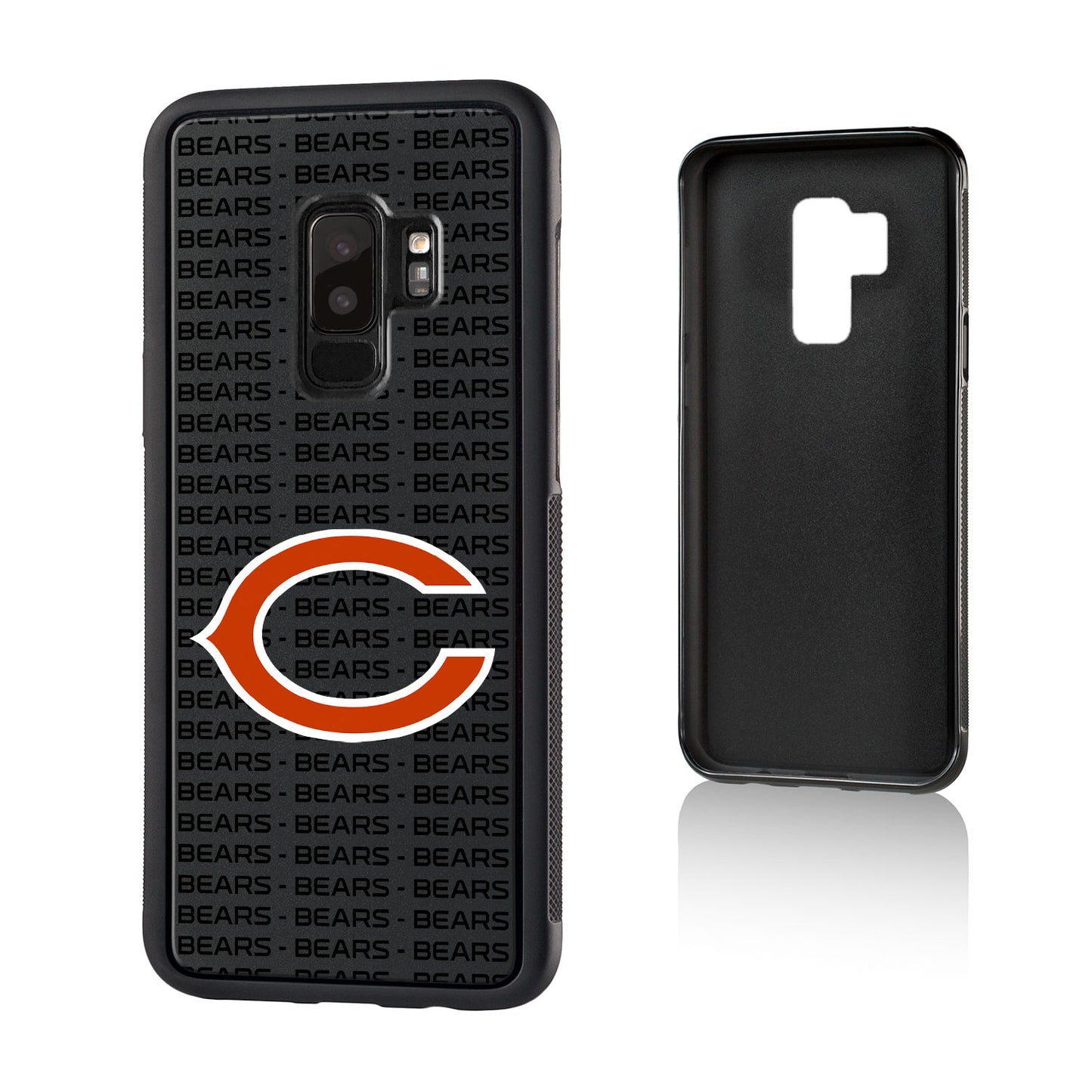 Chicago Bears Galaxy Text Backdrop Design Bump Case