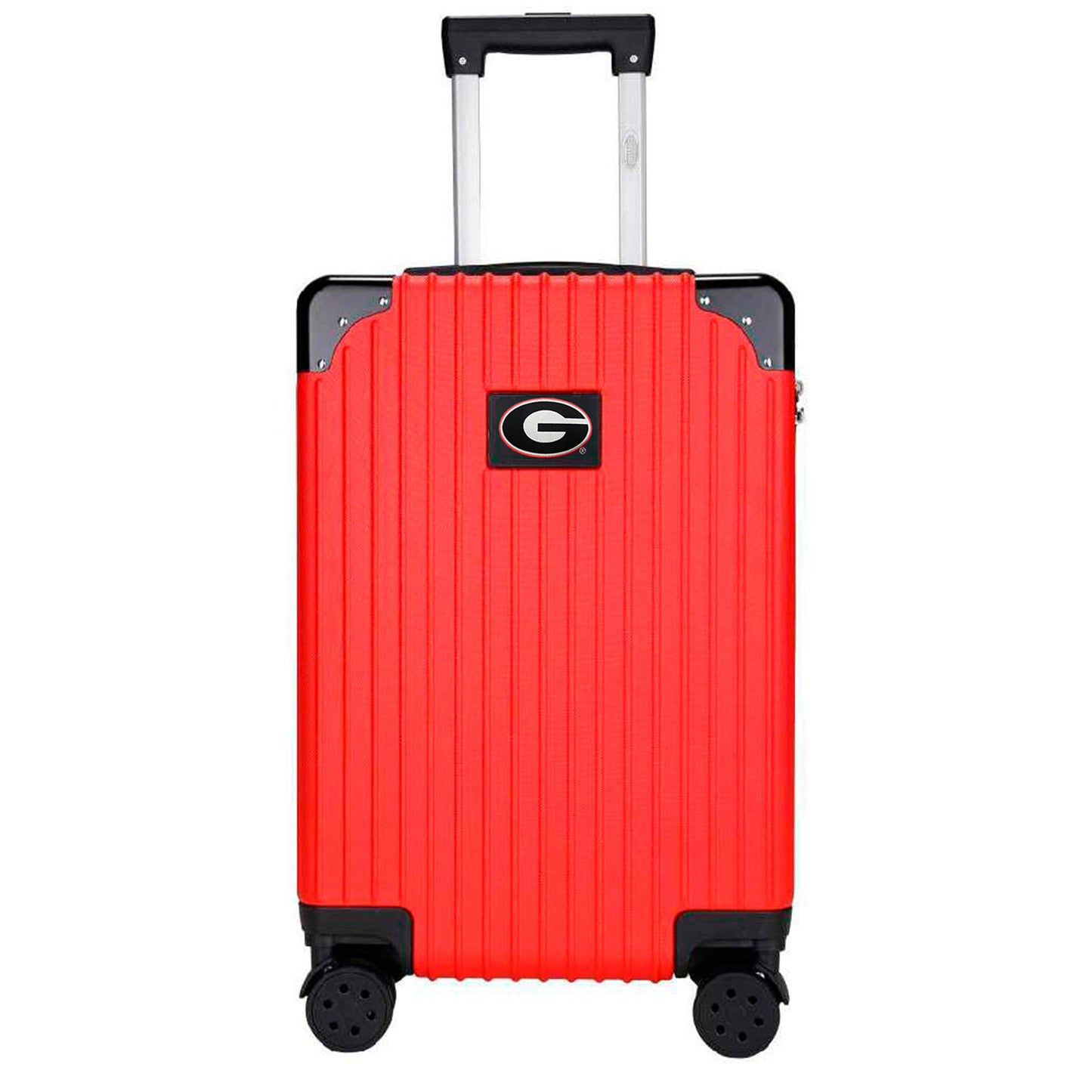 MOJO Red Georgia Bulldogs Premium 21'' Carry-On Hardcase Luggage