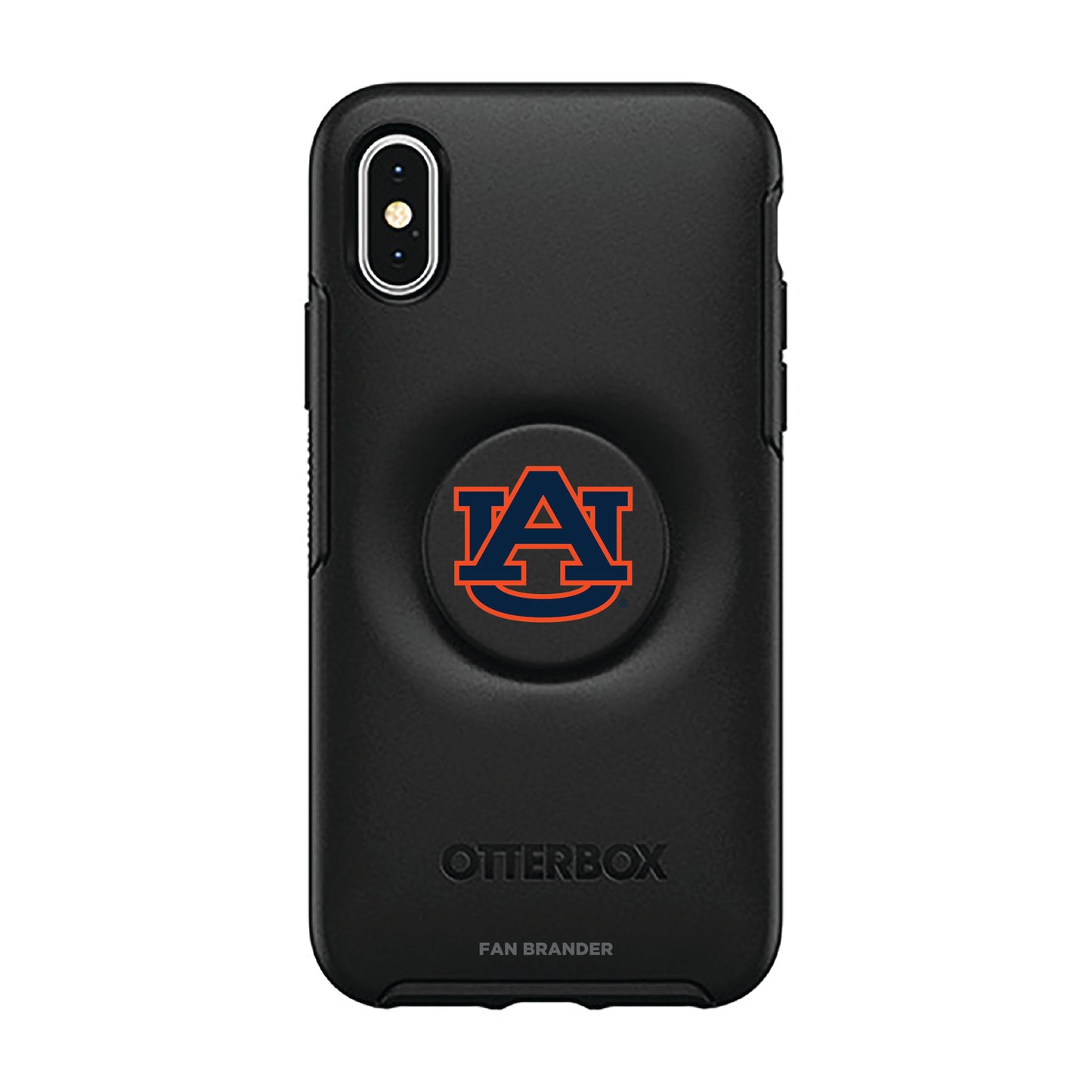 OtterBox Auburn Tigers Otter + Pop Symmetry Series iPhone Case with Integrated PopSockets PopGrip