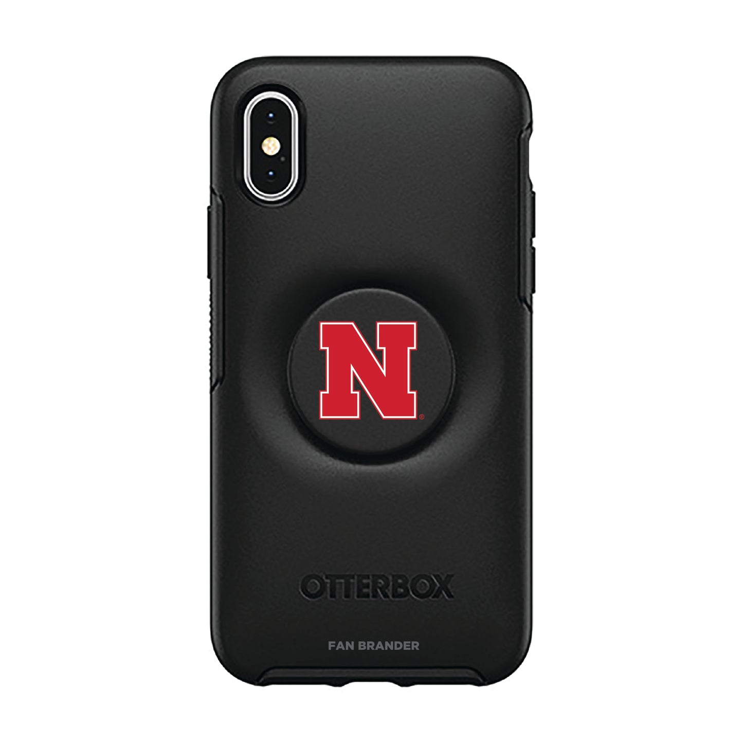 OtterBox Nebraska Huskers Otter + Pop Symmetry Series iPhone Case with Integrated PopSockets PopGrip