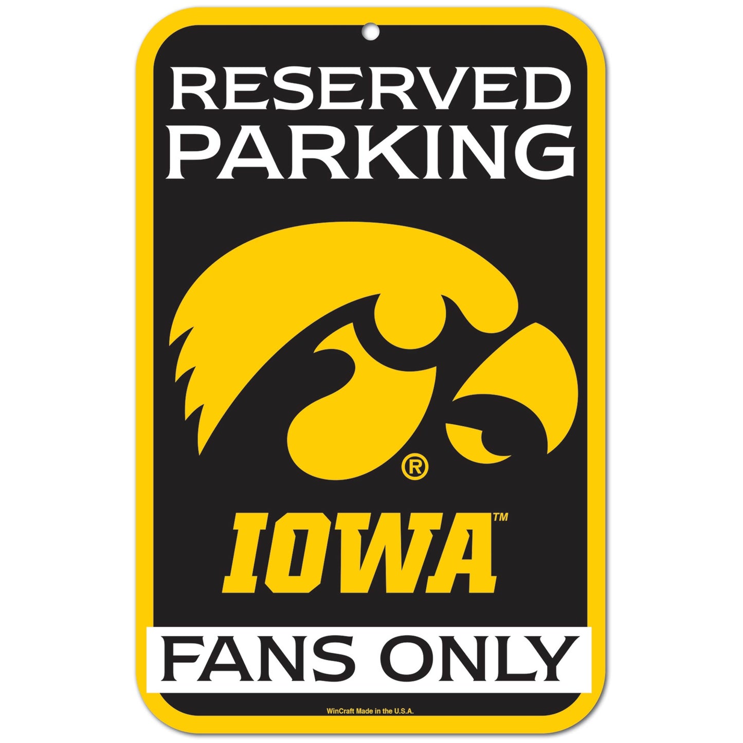 WinCraft Iowa Hawkeyes 11" x 17" Indoor/Outdoor Sign