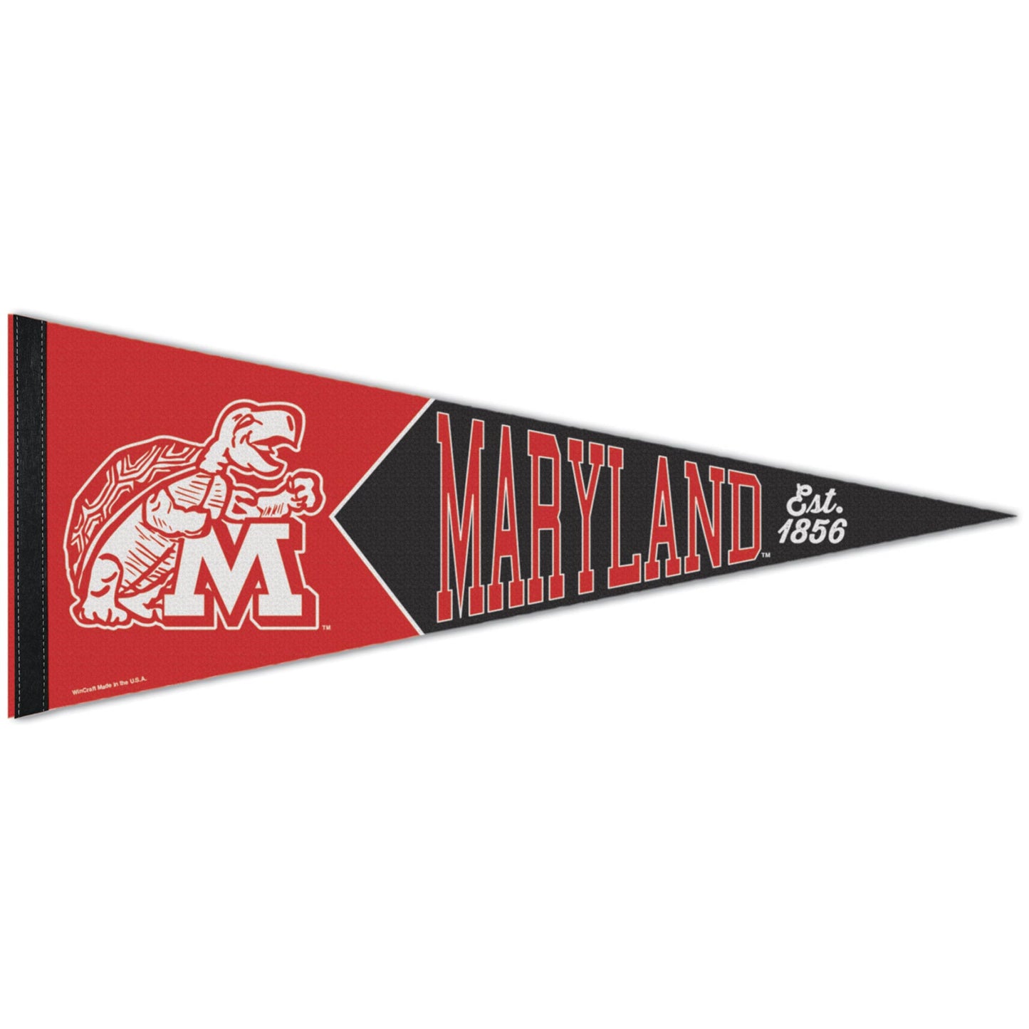 WinCraft Maryland Terrapins 12" x 30" College Vault Retro Pennant