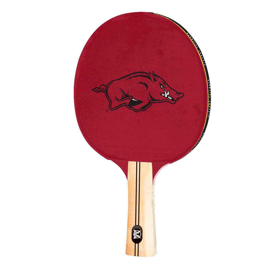 Arkansas Razorbacks Logo Table Tennis Paddle