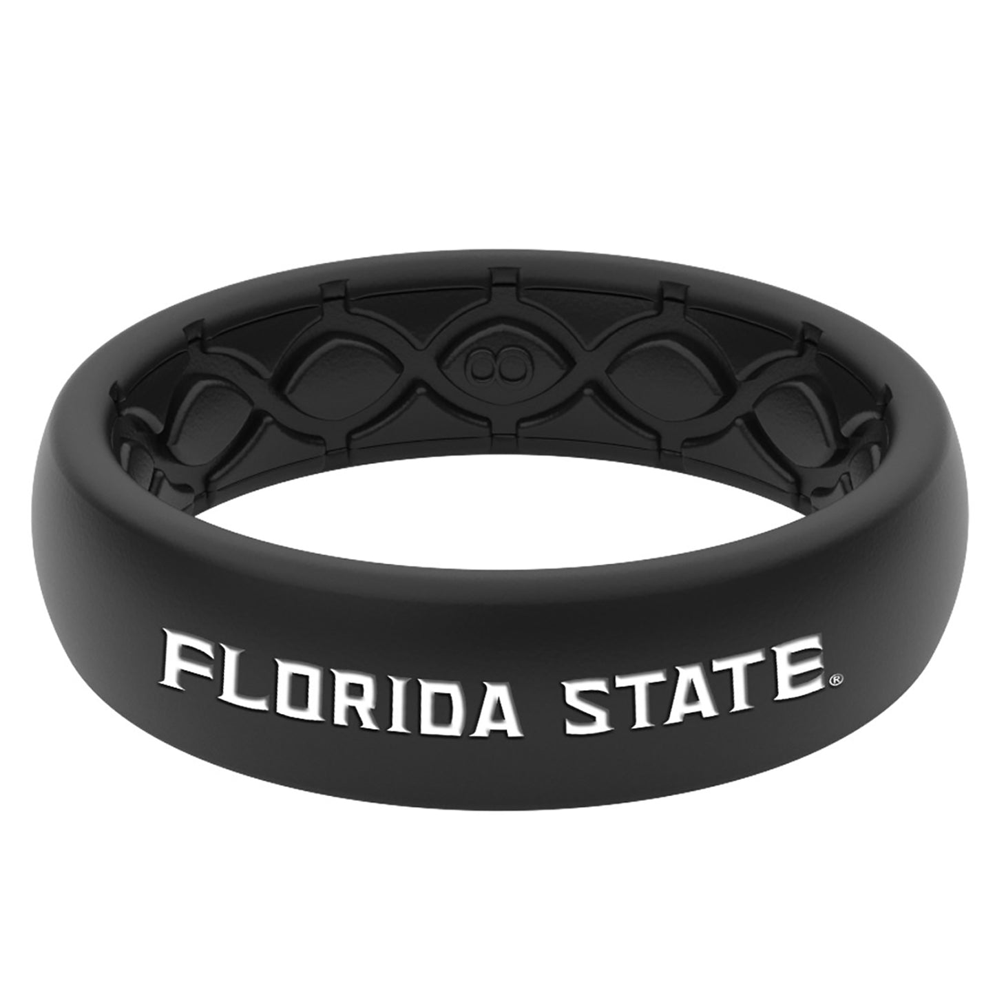Women's Groove Life Black Florida State Seminoles Thin Ring