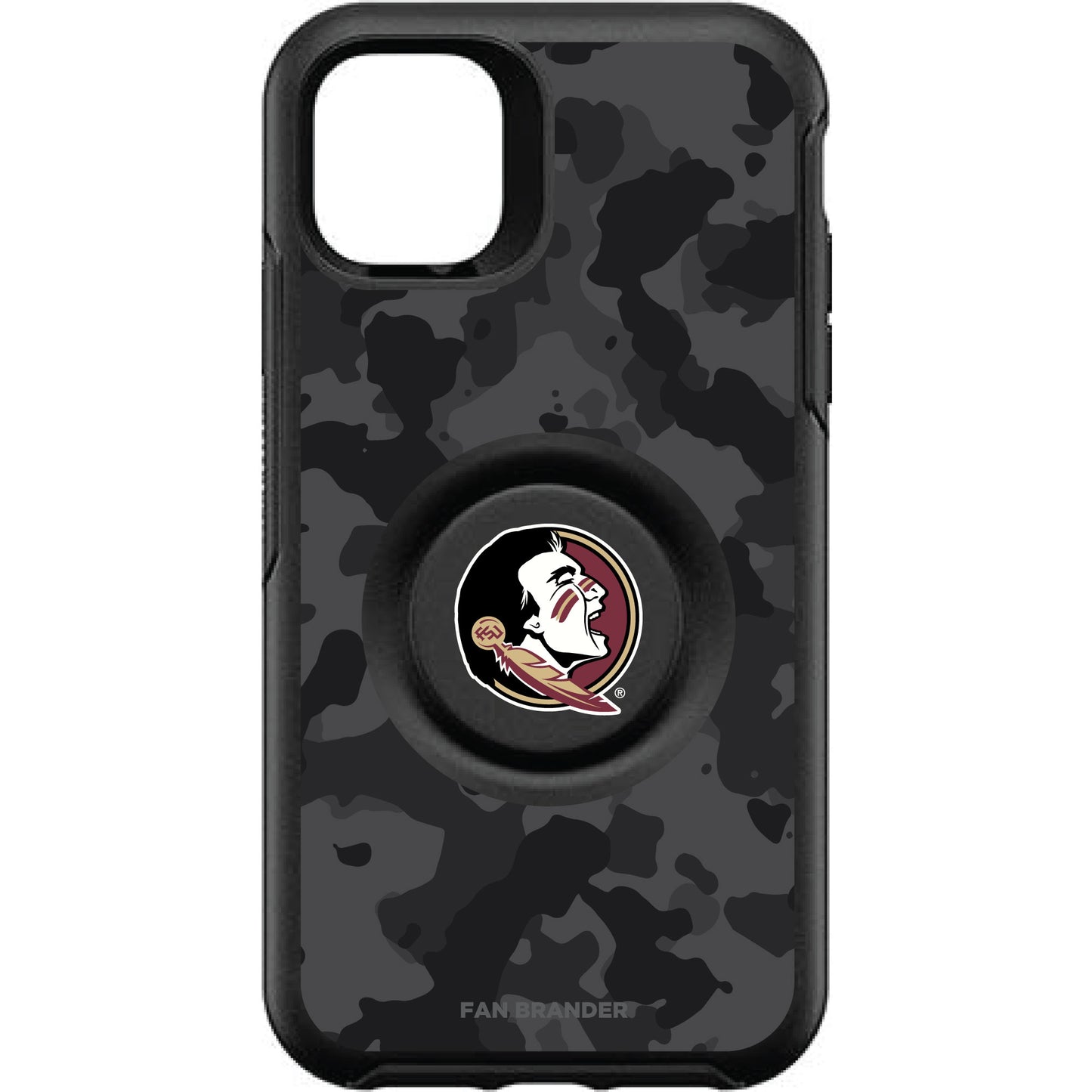 OtterBox Florida State Seminoles Otter + PopSocket Symmetry Urban Camo iPhone Case