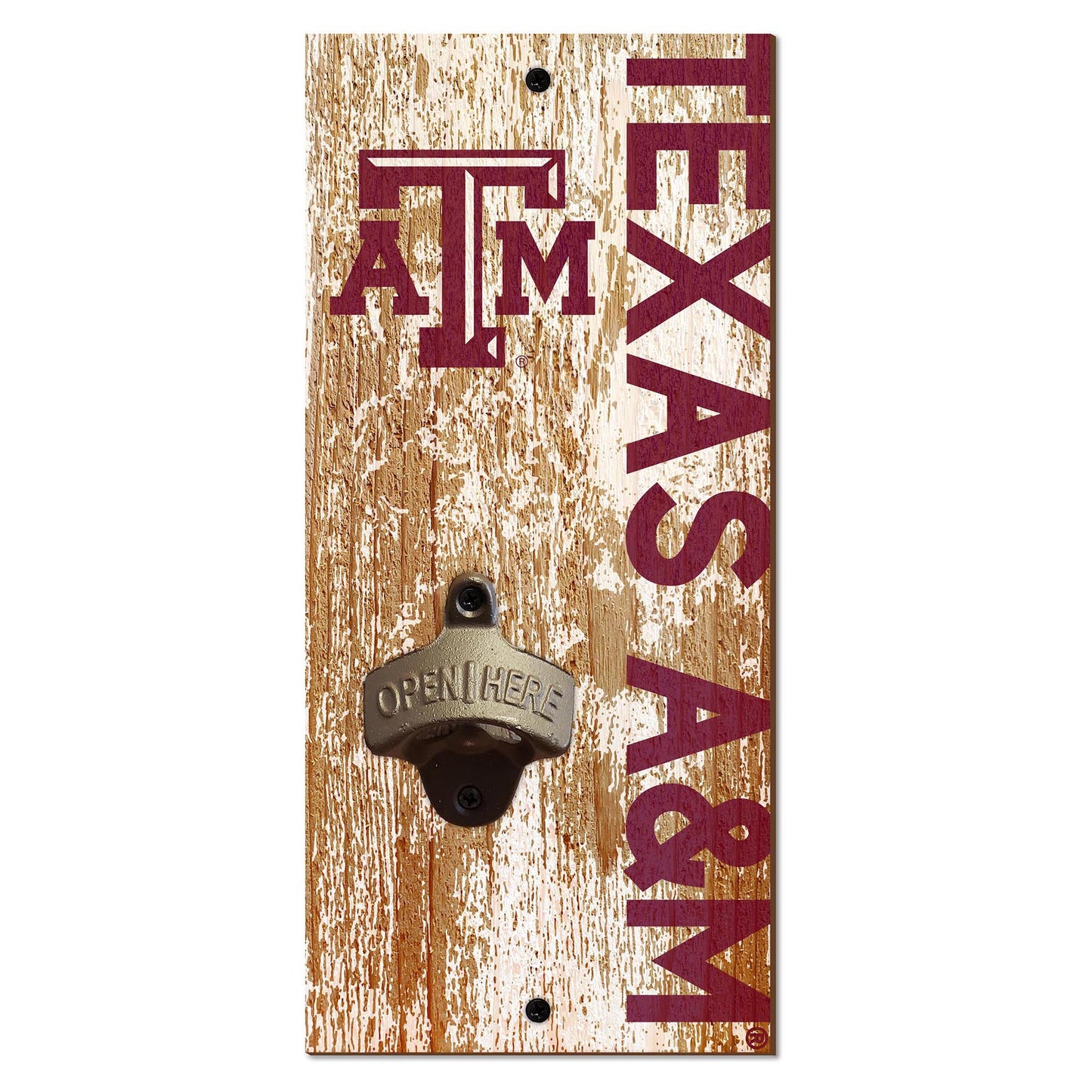 Texas A&M Aggies Distressed Bottle Opener