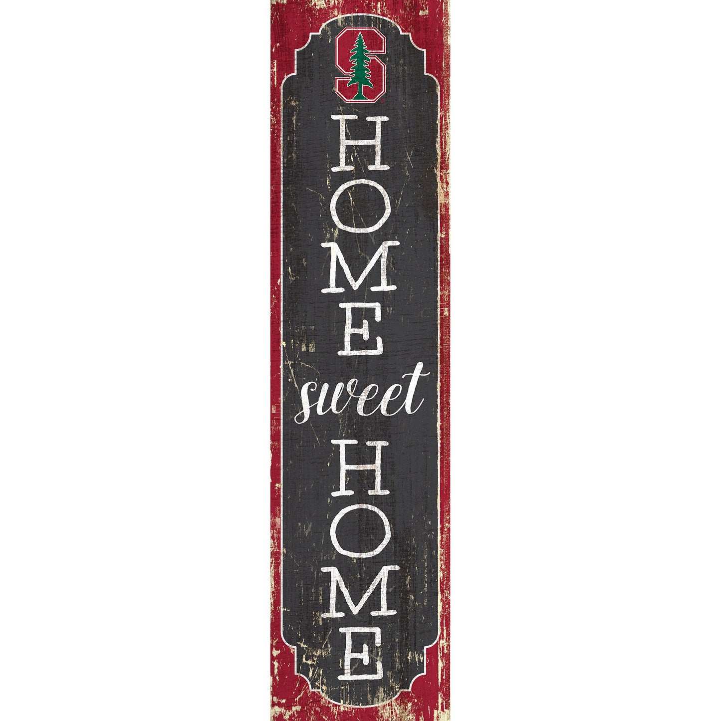 Stanford Cardinal 24" Home Sweet Home Leaner Sign