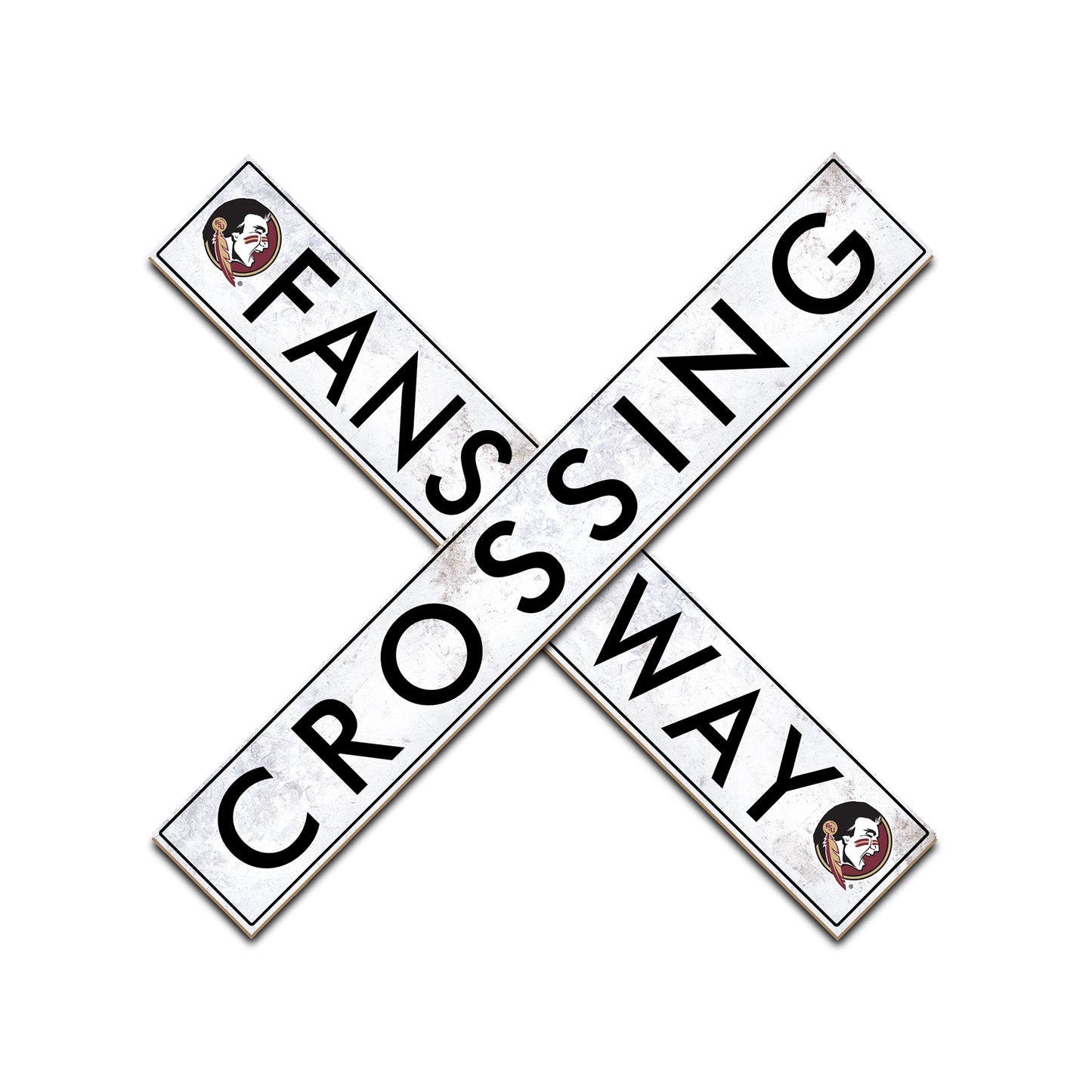 Florida State Seminoles 48" Fans Way Crossing Sign
