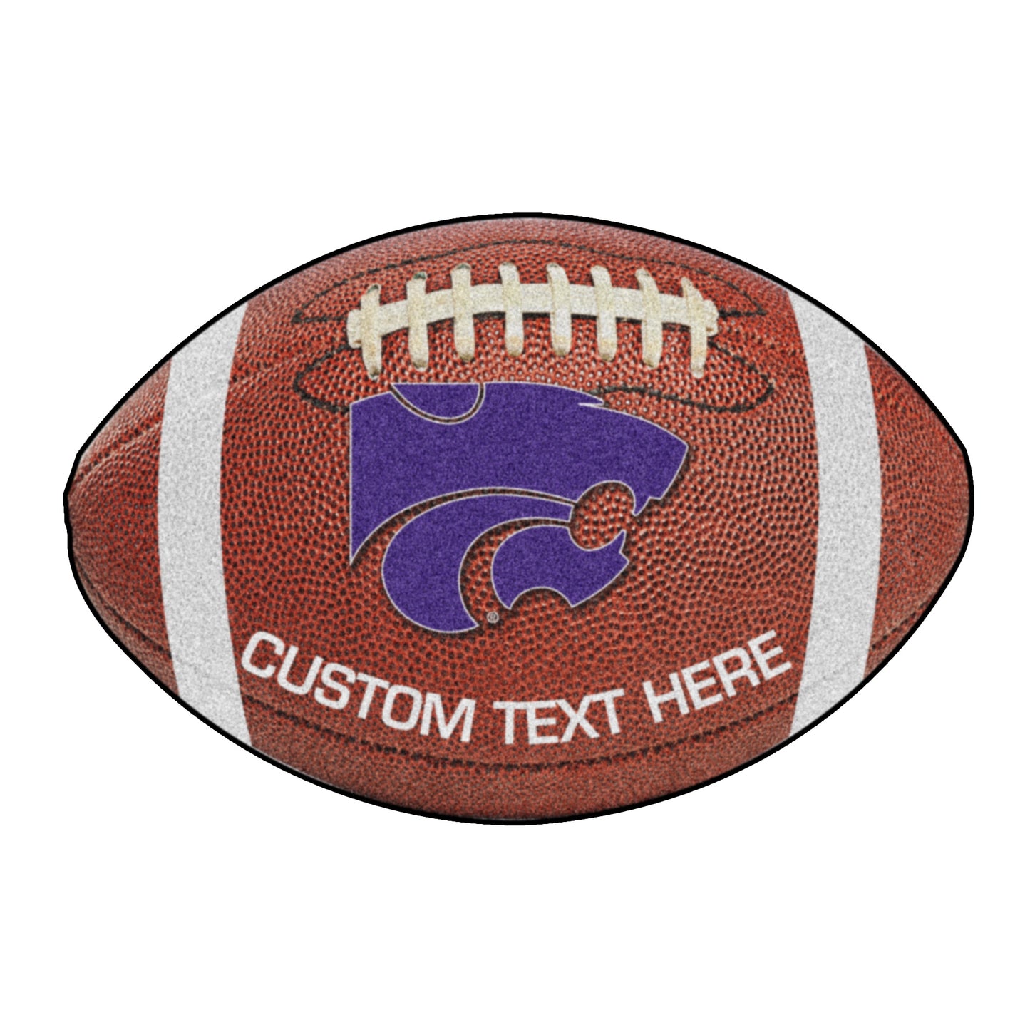 Kansas State Wildcats 22'' x 35'' Personalized Football Mat