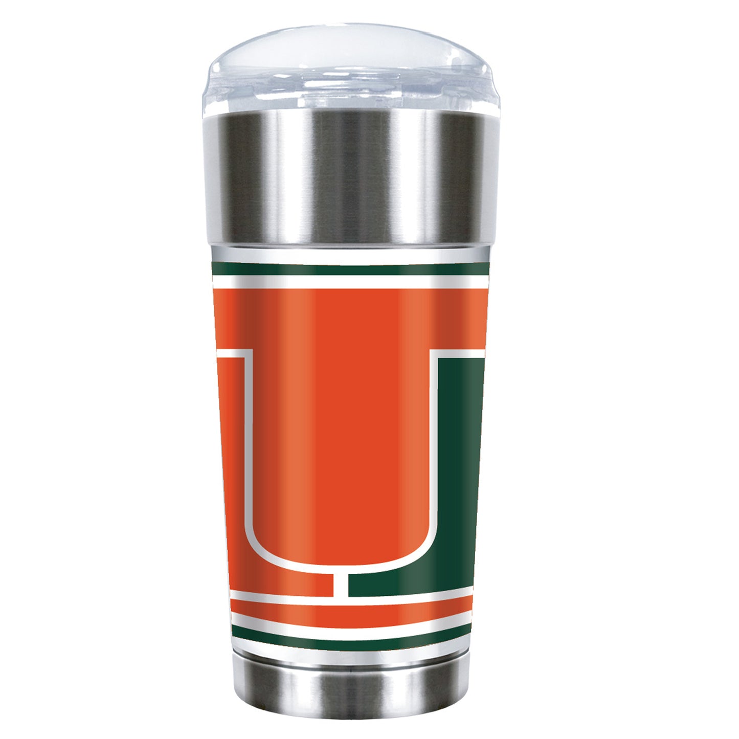 Miami Hurricanes 24oz. Eagle Travel Tumbler