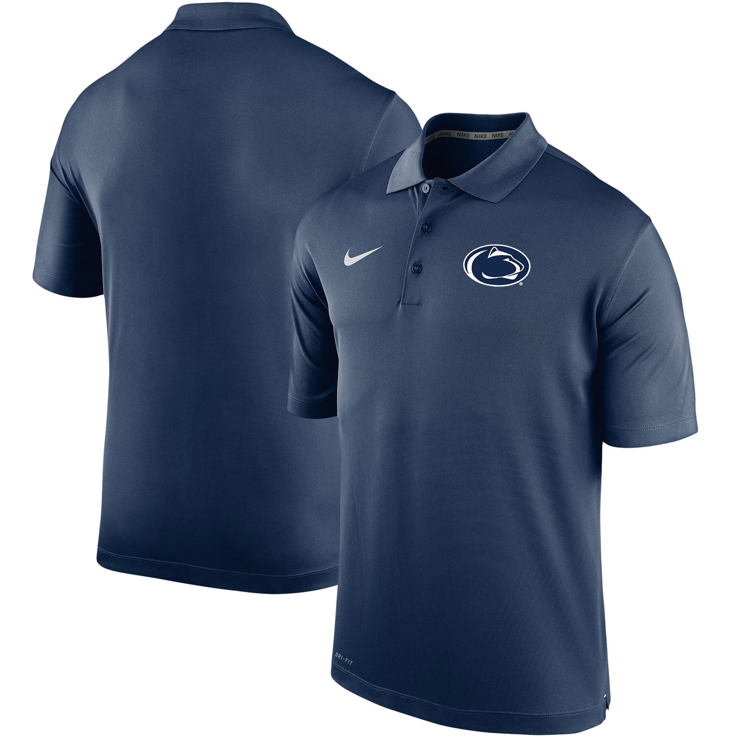 Men's Nike Navy Penn State Nittany Lions Big & Tall Primary Logo Varsity Performance Polo