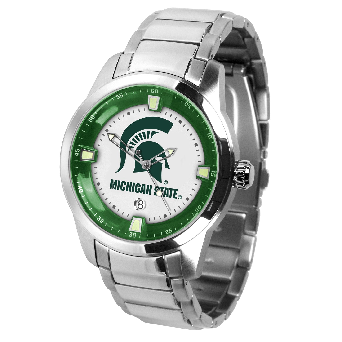 White Michigan State Spartans New Titan Watch